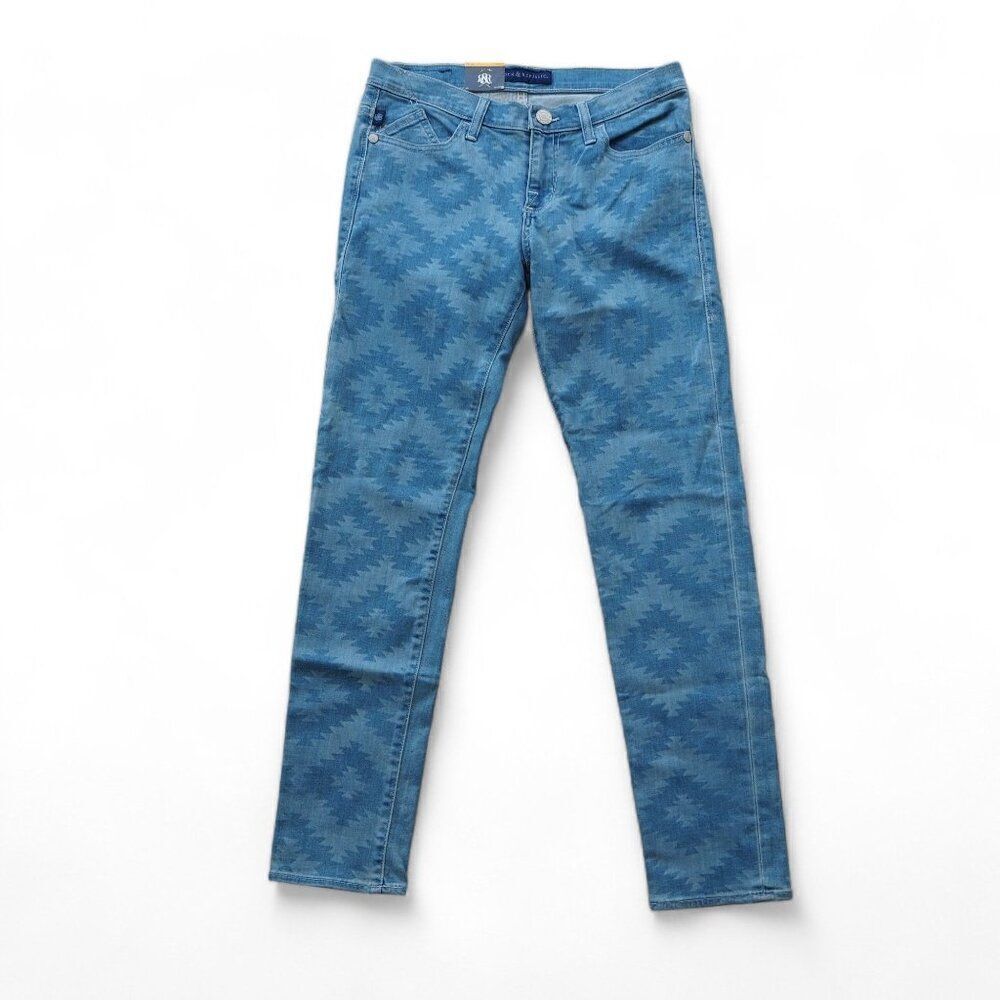 Rock & Republic Berlin Dream Catcher‎ Skinny Aztec Skinny Jeans Women's 10M